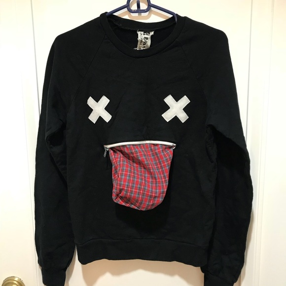 💕El Kartel💕one-of-kind tongue sweatshirt 👅 - Picture 3 of 5